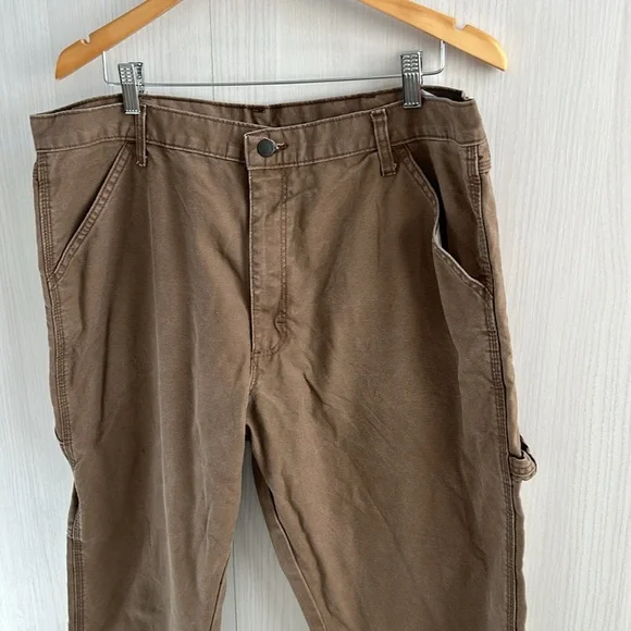 Men's Rustler 38/32 dark cargo pants - Picture 3 of 9
